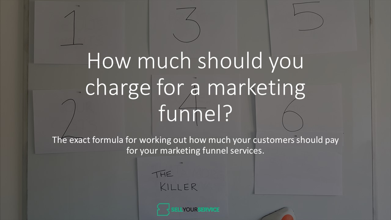 Video 1 - pricing a funnel