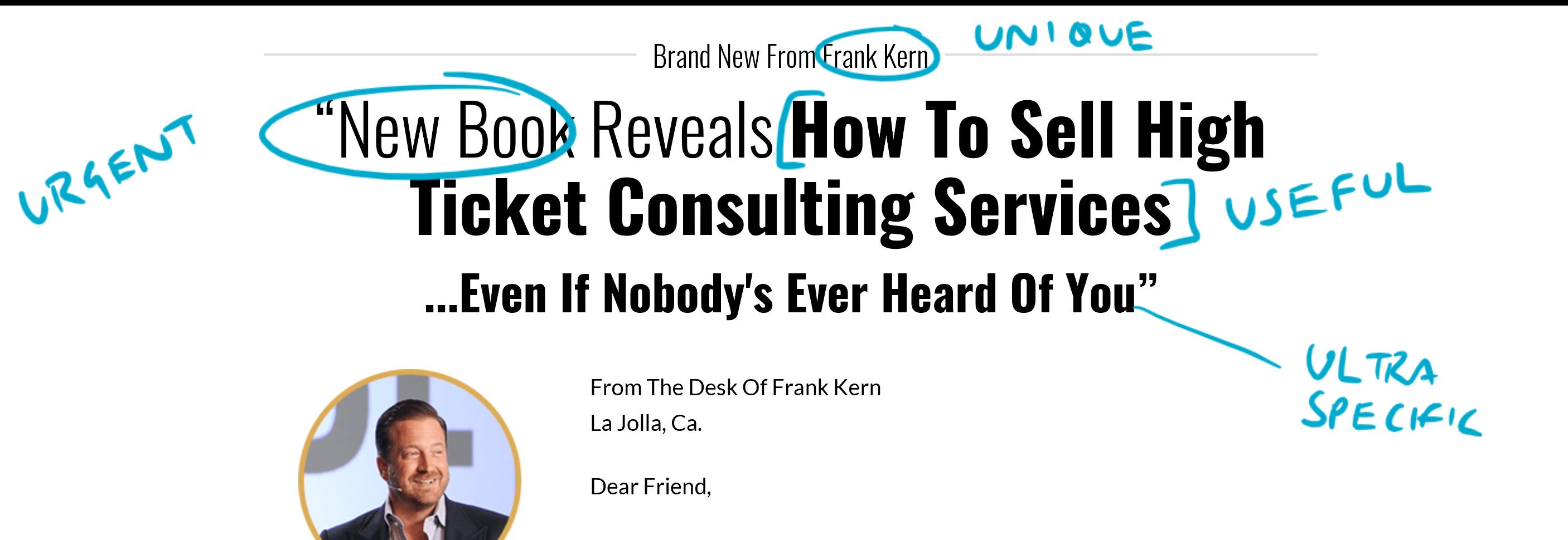 Frank Kern sales funnel, Frank Kern sales letter marketing funnel, Frank Kern sales copy, sales copywriting